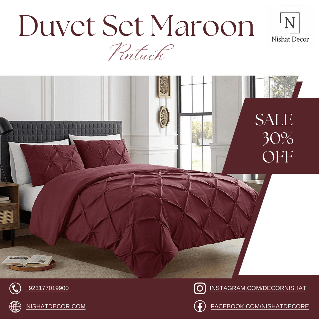 Nishat Decor Duvet Banner