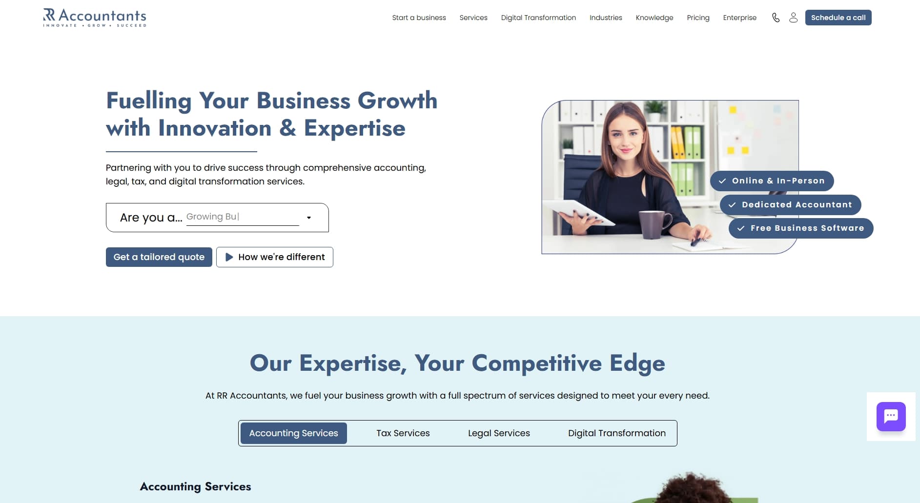 Tailored Finance Platform